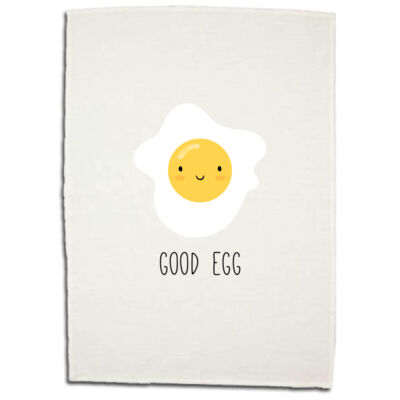egg tea towel Thumbnail